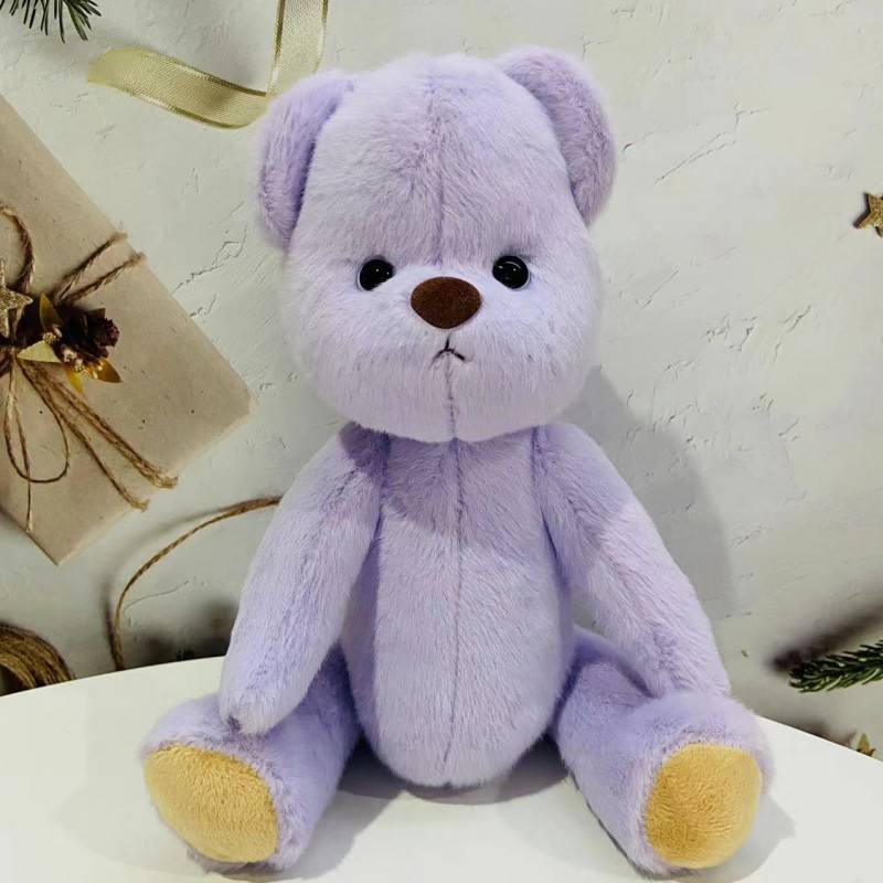 ใบหน้าหยิกสีม่วงเปล่า-ทำด้วยมือบริสุทธิ์30ซม