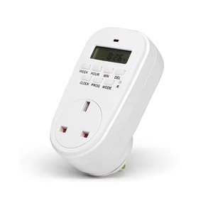 ManHua 16A 230VAC 168 ore Plug-in interruttore Timer digitale TG-44E 20 on 20 off batteria ricaricabile presa Timer - Product Image 3