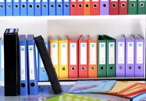 Porte-documents <span class=keywords><strong>A4</strong></span> en plastique rigide, pochette pour documents en PP, papeterie pour usage de bureau, classeur à levier en marbre - Product Image 2