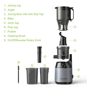 ジュース抽出器大容量ジューサー多機能フルーツと野菜マシン - Product Image 5