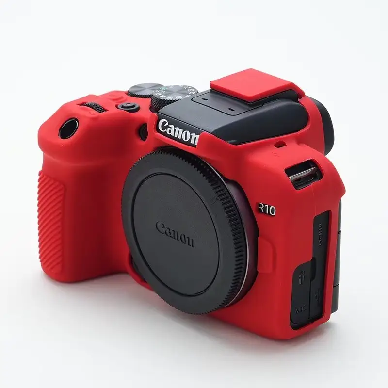 เคสซิลิโคนสำหรับกล้อง Canon R10,อุปกรณ์เสริมเคสปกป้องกล้อง SLR ดิจิทัลกันกระแทกแบบแฟชั่น