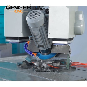 GANGER Пятиосевой counter CNC обрабатывающий центр CNC маршрутизатор с линейным 12 сменным автоматическим инструментом - Product Image 5