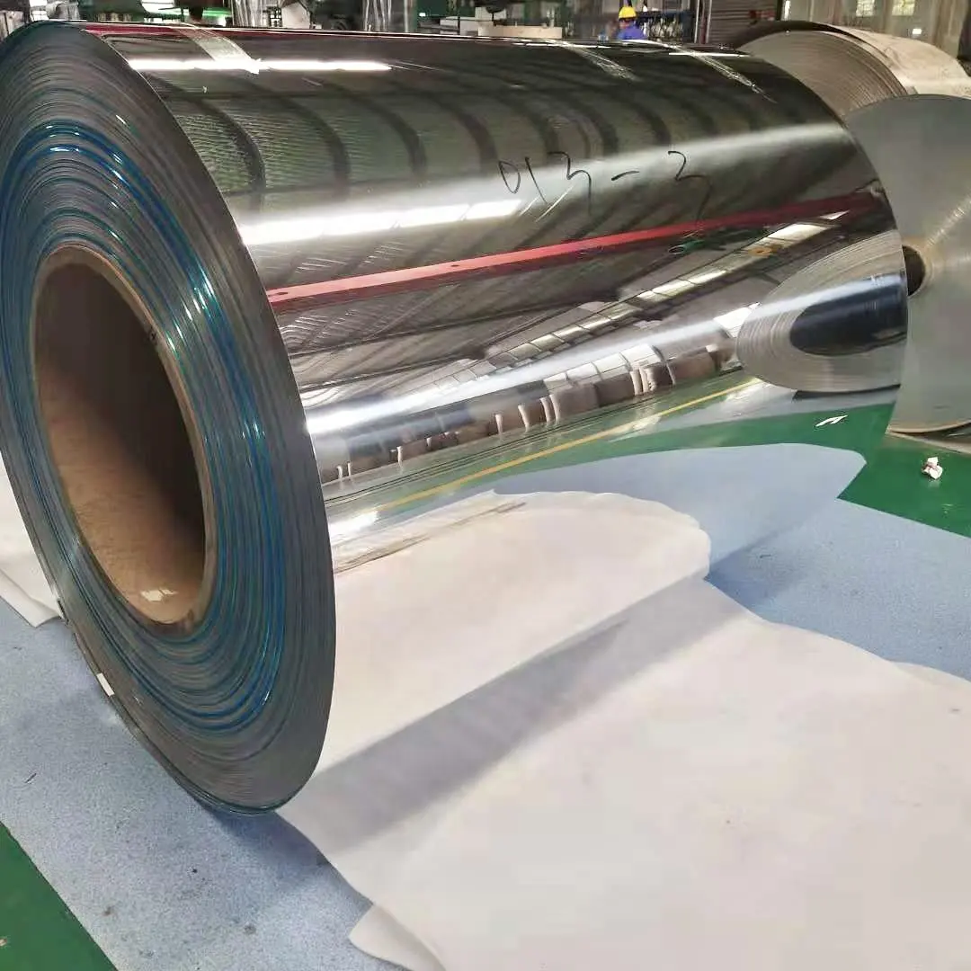 Henan – feuille de réflecteur en Aluminium hautement réfléchissante, bobine de feuille d'aluminium polie
