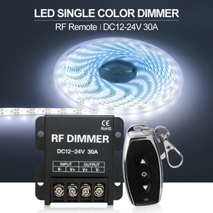 Best Price 360W RF Single Color Strip Light <strong>12</strong> <strong>Volt</strong> Dimmer <strong>PWM</strong> 5v Led <strong>Controller</strong> 30A 3 Keys LED Dimmer Switch for Led Light - Product Image 2
