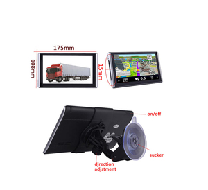 Personalización de navegación de 7 pulgadas y pantalla táctil GPS 1GB 16GB coche PND Android sistema GPS Navegador de vehículos - Product Image 6