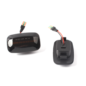 Autotransparent şeffaf Lens Amber dinamik akan LED Side Marker sinyal ışığı Land Cruiser 70 serisi için tekrarlayıcılar (J70) - Product Image 3