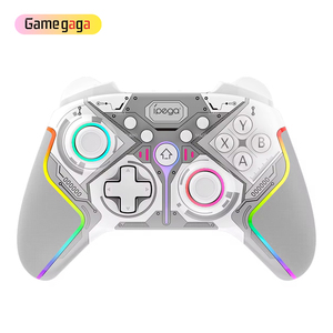 PG-9666 RGB Wireless <strong>Controller</strong> Ergonomic Design Joysticks for Android/IOS/PC/Switch/PS3 Dual Motor Vibration Gamepad Control - Product Image 4