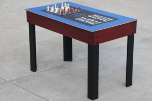 4 Feet MDF Material <strong>Multi</strong> <strong>Game</strong> <strong>Table</strong> Portable and Folding Home Pool <strong>Table</strong> <strong>with</strong> 12 in 1 <strong>Function</strong> for Snooker and Other Sports - Product Image 6