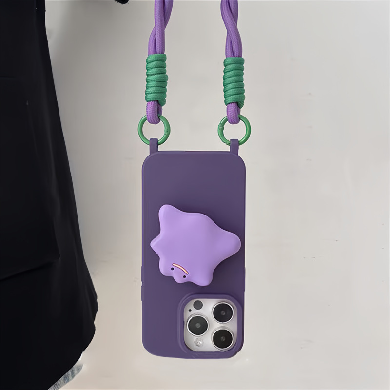 เคส + ตัวยึด + เชือกสั้น