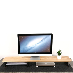 Fabricante S Venta directa Mesa de juegos de mesa de ordenador Soporte de monitor de ordenador de madera Monitor de estante de escritorio - Product Image 5