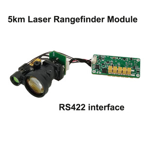 Profil abstands sensor Niedrige Auflösung 0,4 mrad 1535nm Laser-Entfernungs modul 5km UAV-Infrarot-Außen sensor mit großer Reichweite