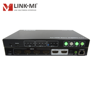 4x2 <strong>HDMI</strong> <strong>Matrix</strong> With Audio Extract Support 4K60Hz, 18Gbps, 3D, CEC, ARC, EDID, Downscaler, SPDIF/Analog <strong>HDMI</strong> <strong>Matrix</strong> <strong>4</strong> in <strong>2</strong> out - Product Image 2