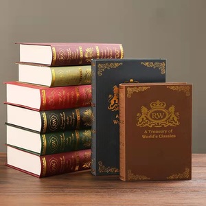 Văn phòng tùy chỉnh thủ công mỹ nghệ sáng tạo Retro, đồ trang trí, đạo cụ chụp ảnh theo phong cách Châu Âu, sách trang trí, mô hình sách giả - Product Image 6