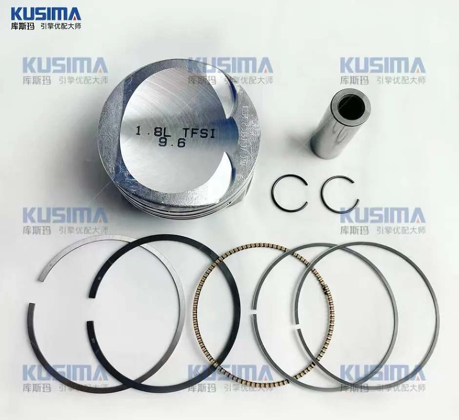 KUSIMA 1.8T EA888 pistone con anello 21mm STD 82.5mm per VW Golf AUDI A3 A4 A5 TT CDHA 025 050 06 j107065ag