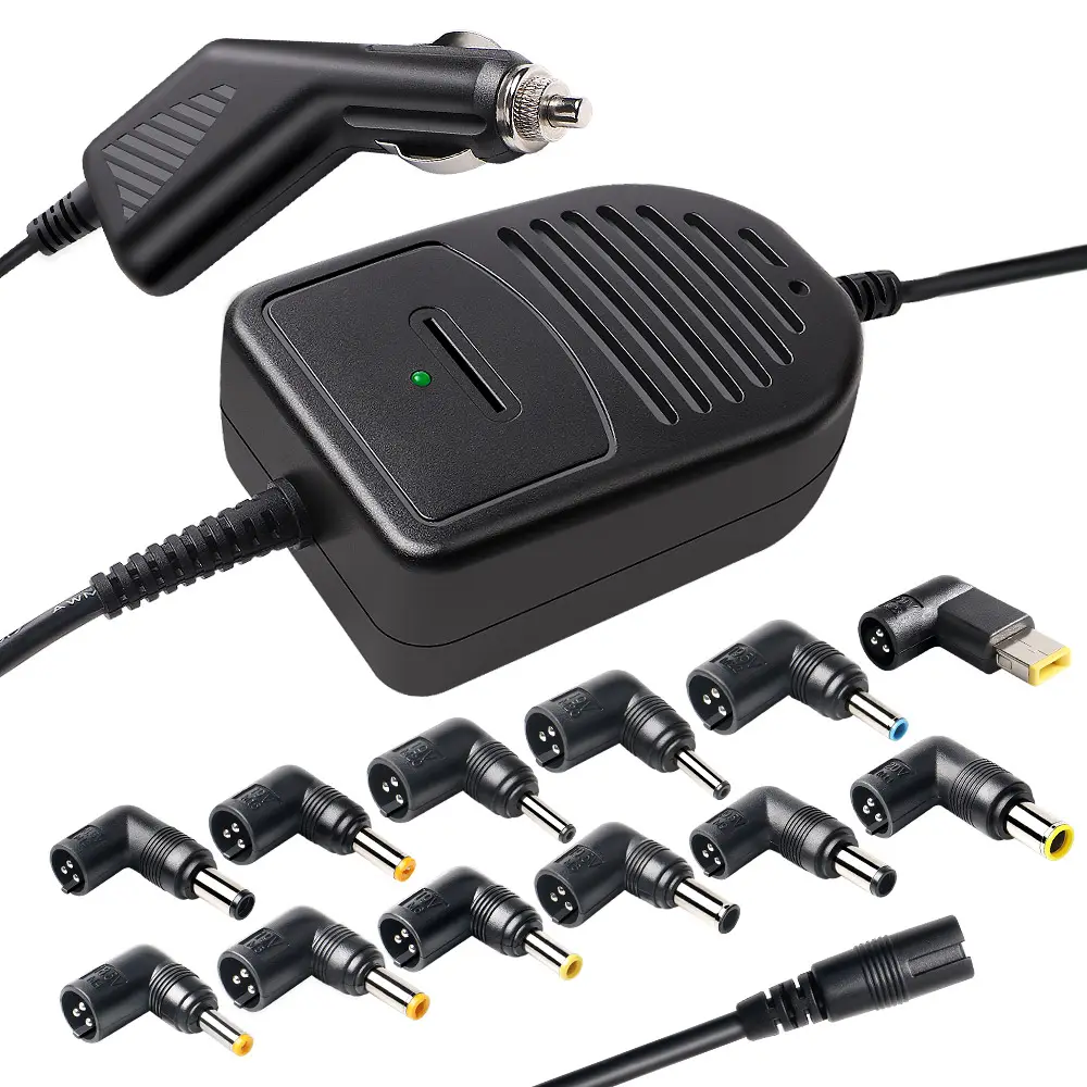 Adaptador de carregador de laptop universal, acessórios para laptop 90w, adaptador de alimentação 15v para 20v hp, dell, toshiba, lenovo, asus