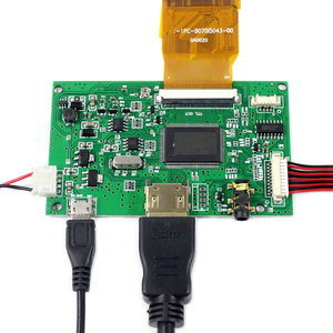 Raspberry Pi 7-Zoll-LCD-Bildschirm 1024x600-Modul mit HD MI-Signale in gangs schnitts telle LCD-Controller-Karte TV-Karte
