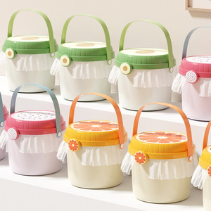 Dễ Thương Trái Cây Trẻ Em Của Đồ Chơi Búp Bê Lưu Trữ Xô, Xách Tay Snack Kẹo Món Quà Xô, Bé Của Đầu Tiên Sinh Nhật Món Quà Kỳ Nghỉ - Product Image 3