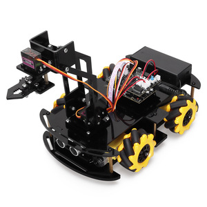 Werkslieferung Großhandel McNamee Rad Roboterarm Bluetooth intelligenter Hindernisvermeidung intelligenter Autoprogrammierungsset für Arduino