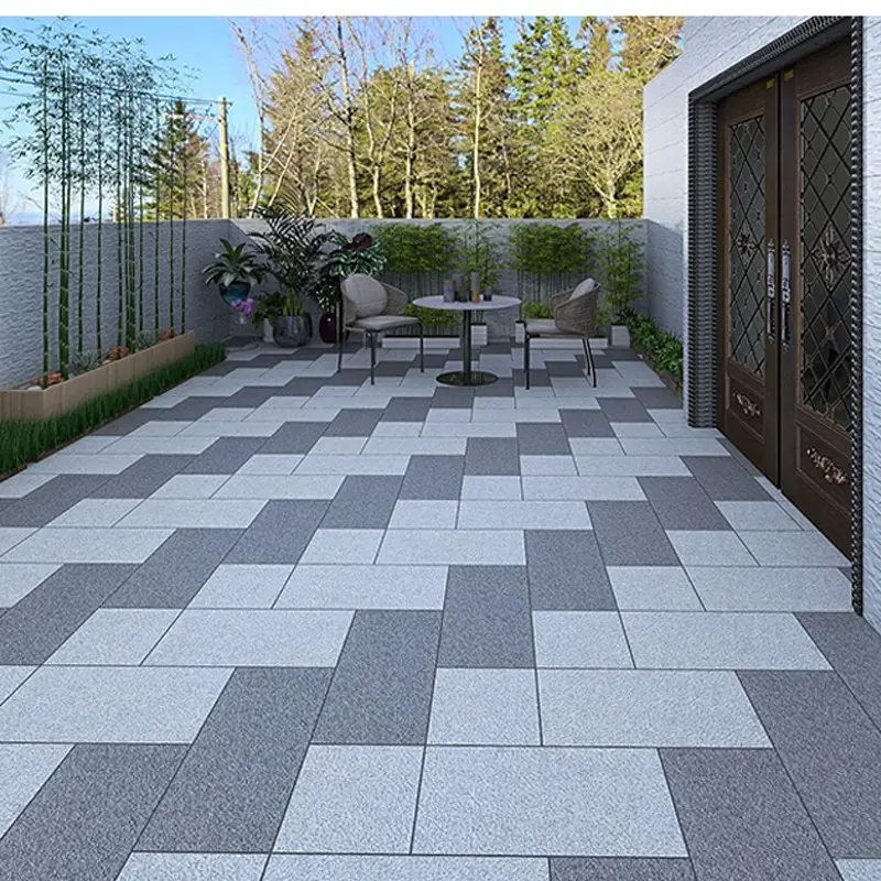 Piastrelle naturali 300x600 18mm di gres porcellanato di spessore per pavimento esterno per pavimento da giardino pietra per pavimentazione in granito