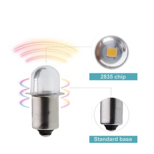 P13.5S <strong>LED</strong> Bulb 3V <strong>4.5V</strong> 6V 12V 18V <strong>LED</strong> Flashlight Replacement Bulb Torches Work Light Lamp