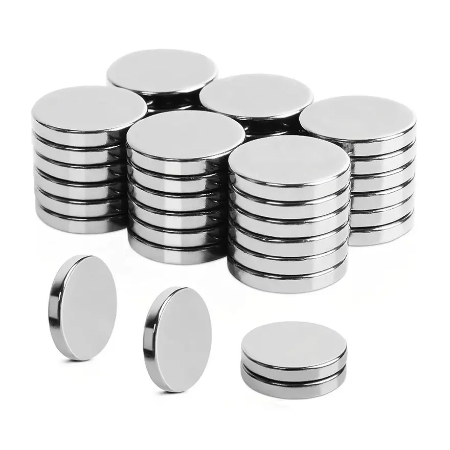 2023 Best Selling Manufacturer N52H 150 Degree Strong Permanent Neodymium NdFeB Small Round Disc Cylinder Rare Earth Magnet