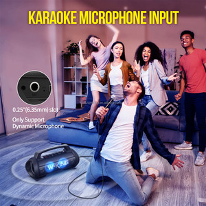 W-KING Directly Supply D10 Speaker Bluetooth Outdoor Rock <strong>System</strong> with IPX6 TWS <strong>Function</strong> with LED Light - Product Image 2