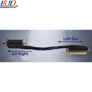 270 độ đảo ngược PCIe PCI-E 4.0 8x khe cắm để X8 gen4 Card đồ họa GPU Riser cáp mở rộng 0.3M 0.4m 0.5M cho ai máy chủ - Product Image 2