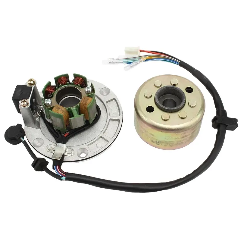 Motosiklet mıknatıs Motor Stator bobini kitleri Lifan 150cc Motor için Fit yüksek hızlı mıknatıs Motor Stator bobini arazi motosikleti Scooter ATV