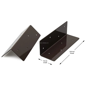 Kim loại vườn giường góc khung với ốc vít cho khung gỗ hoa hoặc rau vườn dụng cụ làm vườn phụ kiện - Product Image 1