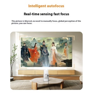 โปรเจกเตอร์โฮมเธียเตอร์อัจฉริยะ HD 4K 350แอนดรอยด์13นิ้ว2.69นิ้วการแก้ไขคีย์สโตนอัตโนมัติ - Product Image 5