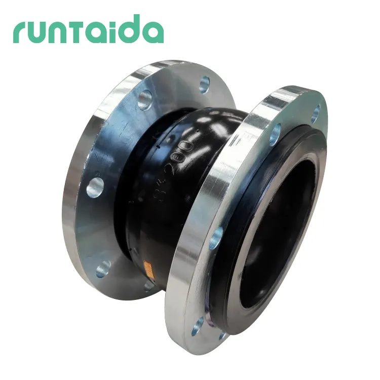 Junta de expansión de goma Flexible EPDM, compensador de fuelle de tubería de acoplamiento, conector con brida, precio