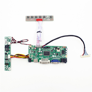 Placa controladora LCD compatible con VGA DVI Entrada lvds Salida de audio compatible con resolución 1920x1200 6/8 bit FHD Panel LCD