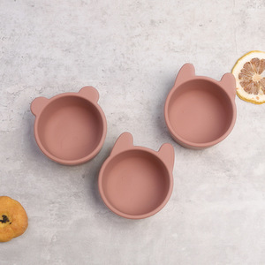 Hiện Đại & Dễ Thương 135Ml Silicone Snack Bát Trẻ Em Mới Của Bộ Đồ Ăn Cho Bé Cai Sữa Của Kid Tự Ăn Mini Món Ăn - Product Image 6