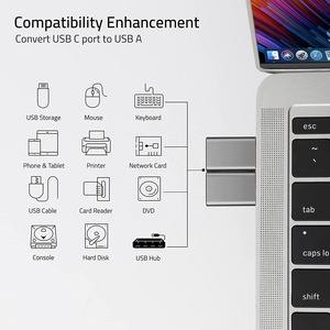 Ce认证USB C至USB 3.0电源适配器Type C OTG适用于笔记本电脑配件充电应用台式电脑 - Product Image 6