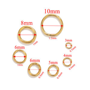 4mm 5mm 6mm Welded Soldered Small Sterling <strong>Silver</strong> <strong>Open</strong> Closed Loop Circle <strong>Ring</strong> S925 Jewelry Making Diy Link Lock <strong>Jump</strong> <strong>Ring</strong> - Product Image 5