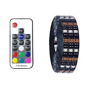 แถบไฟ LED IP65 DC 12V USB SMD2835 RGB ยาว5เมตร, แถบไฟ LED ควบคุมระยะไกลหน้าจอทีวีไฟแบ็คไลท์แอป - Product Image 1