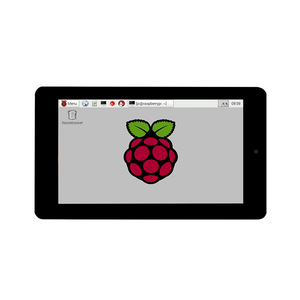 Raspberry Pi 7 Zoll kapazitiver Touchscreen LCD-Display mit Hülle 5 MP Frontkamera 800 × 480 DSI für Pi4B 3B + 3A CM3 + kostenlos - Product Image 1