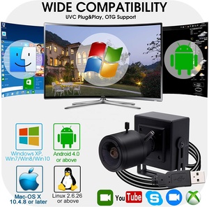 ElpマニュアルズームフォーカスOV5640 usbウェブカメラ、2.8-12ミリメートルバリフォーカルレンズ1944 720pのhd usbカメラ、5MP hd webカメラビデオ会議用 - Product Image 6