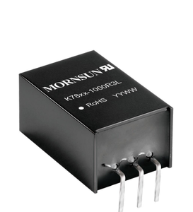 Mornsun conversor DC-DC, conversor de voltagem de entrada larga não isolada e regulada saída única 5v K7805-1000R3L
