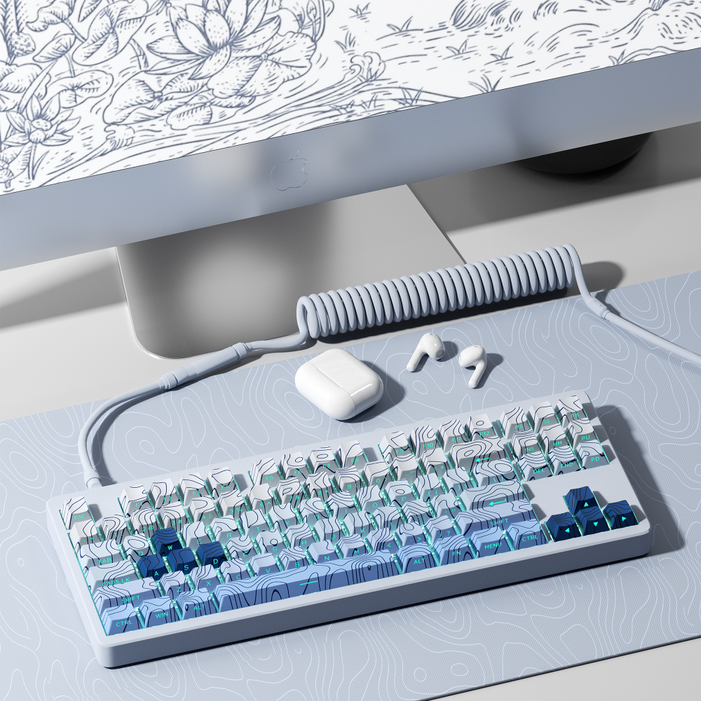 Blue and White Porcelain Lines