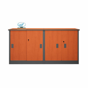 Simple Wooden Office Furniture Melamine Top Classic Type Scratch Proof <strong>Computer</strong> <strong>Table</strong> <strong>Three</strong> Drawers Office Desk