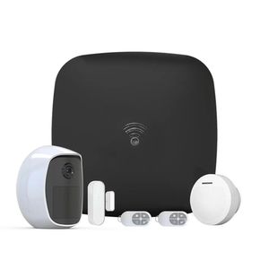 带4CH摄像头功能的IP 4G Wifi智能家居报警集线器商店办公室报警和视频解决方案智能集线器IP 4g报警系统 - Product Image 6