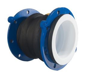 Flexível flangeada <span class=keywords><strong>Pipeline</strong></span> Conector Acoplamento Expansão EPDM Compensador De Borracha Joint