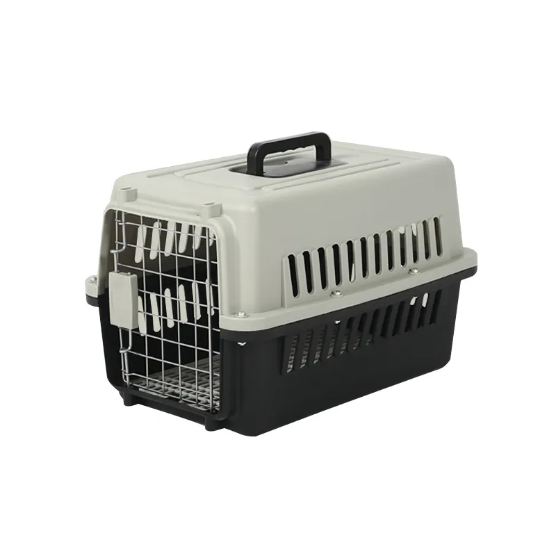 Fabricantes de productos para mascotas al por mayor caja de aire de material PP portátil personalizada para animales pequeños
