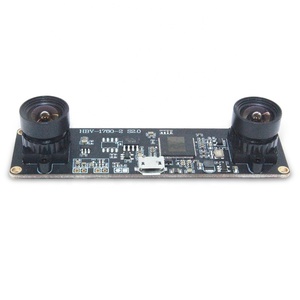 新着1Mp高精細2560*720デュアルレンズ3深さOV9327センサー同期CMOSカメラモジュール - Product Image 1