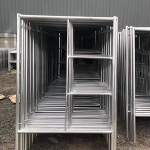 Sistema de material de construcción de andamio de escalera telescópica de fábrica de diseño moderno con sistemas de material de andamio de Marco en A - Product Image 1