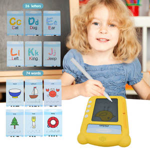 ODM OEM Custom Language Learning Cards <strong>Reading</strong> Machine Audible Flash Card <strong>Writing</strong> Drawing Tablet - Product Image 2