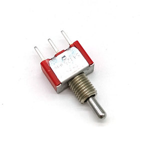 Mini interruptor de palanca 3 pines 2 posiciones ON/Off interruptor de palanca en miniatura 5A 125V AC interruptor de palanca - Product Image 3