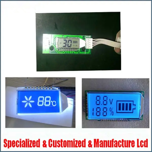 Benutzer definiertes Segment Programmier bares digitales LCD-Display