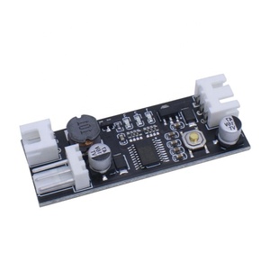 Controlador DE VELOCIDAD DE Control de temperatura del ventilador DC PWM de 4 cables 12V 0.8A Módulo de reducción de ruido de la computadora del chasis 3950 NTC - Product Image 2